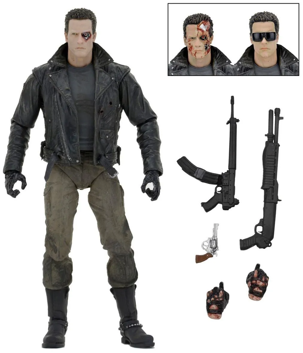 NECA Terminator - Ultimate T-800 Police Station Assault Figur 3 NECA Terminator - Ultimate T-800 Police Station Assault Figur