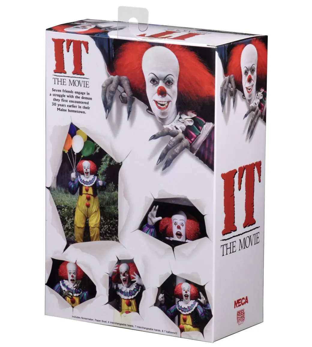 NECA IT - Ultimate Pennywise Actionfigur (1990 Miniseries) 8 NECA IT - Ultimate Pennywise Actionfigur (1990 Miniseries) – Bild 6