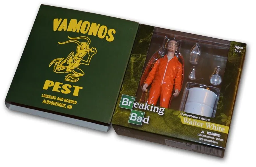 MEZCO Breaking Bad Actionfigur - Walter White In Orange Hazmat Suit 3 MEZCO Breaking Bad Actionfigur - Walter White In Orange Hazmat Suit