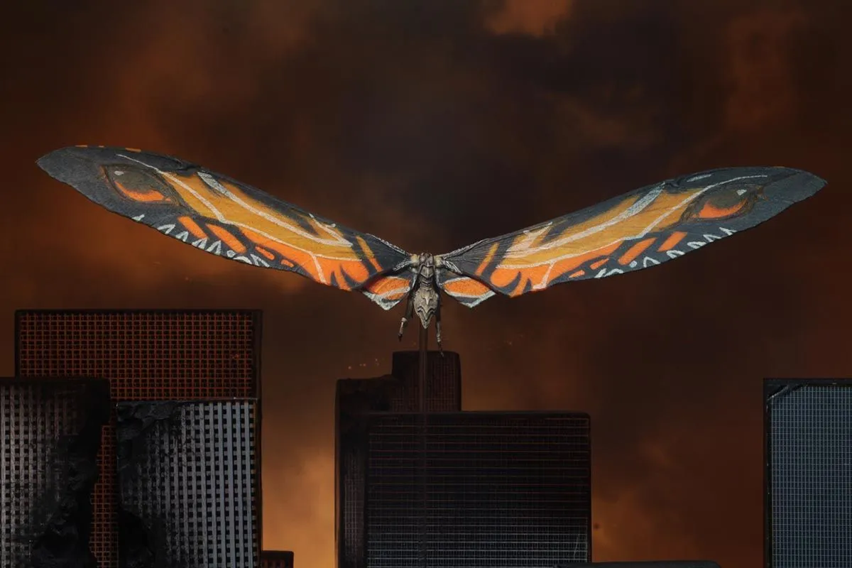 NECA Godzilla: King Of Monsters - Figur Mothra (2019) 7 NECA Godzilla: King Of Monsters - Figur Mothra (2019) – Bild 5