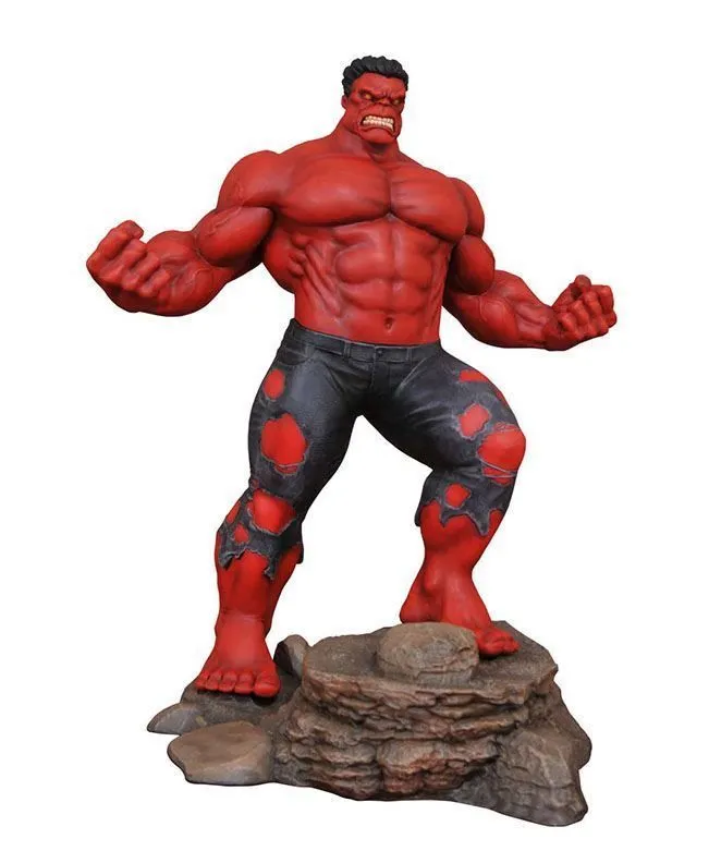 Diamond Select Marvel Gallery - Red Hulk Comic Diorama 3 Diamond Select Marvel Gallery - Red Hulk Comic Diorama