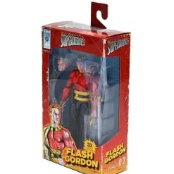 NECA The Original Superheroes S1 - Flash Gordon Actionfigur 36 NECA The Original Superheroes S1 - Flash Gordon Actionfigur -Film Figuren Verkäufe flash pkg1 scaled 1