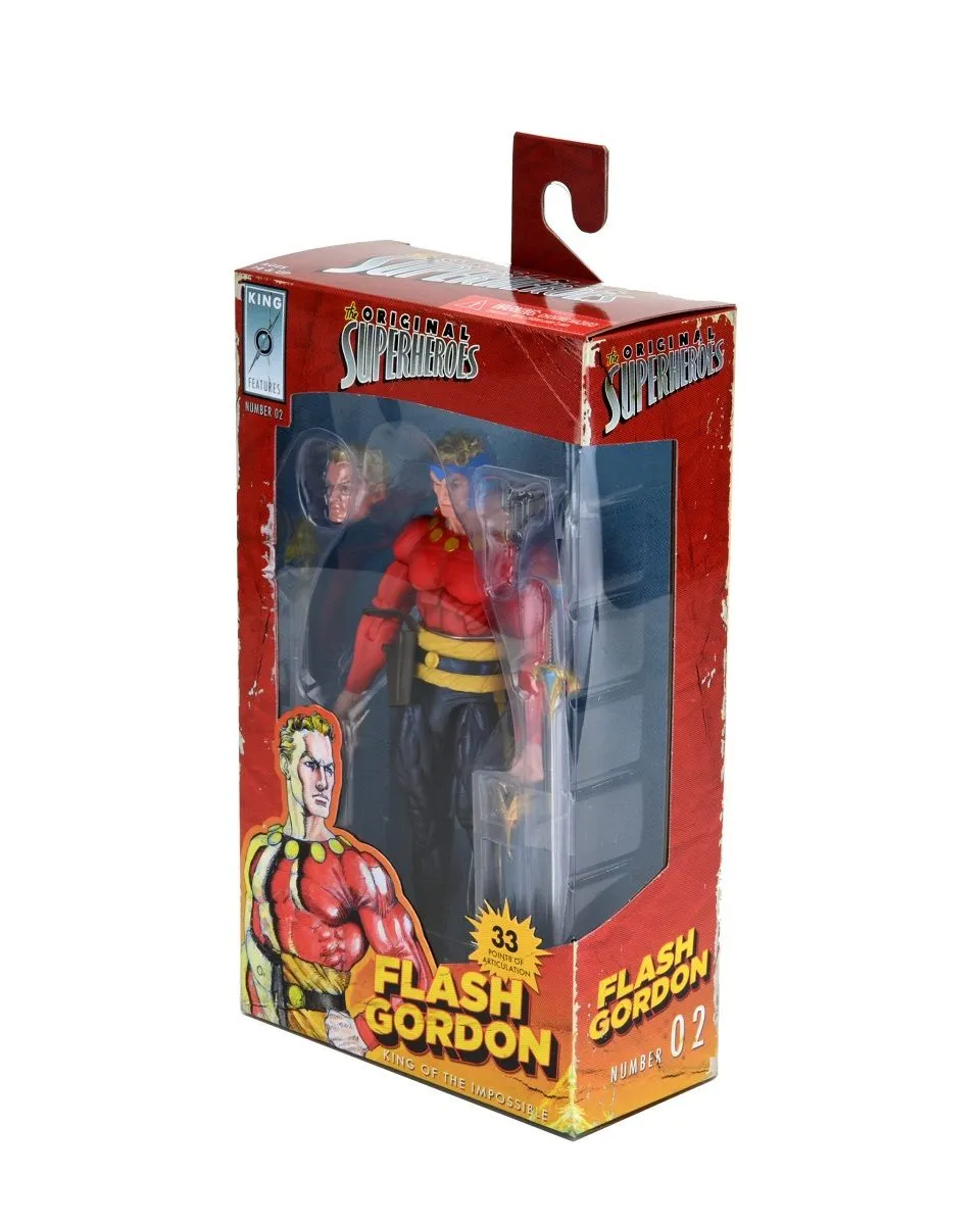 NECA The Original Superheroes S1 - Flash Gordon Actionfigur 18 NECA The Original Superheroes S1 - Flash Gordon Actionfigur – Bild 16