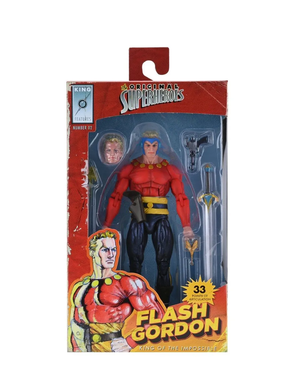 NECA The Original Superheroes S1 - Flash Gordon Actionfigur 16 NECA The Original Superheroes S1 - Flash Gordon Actionfigur – Bild 14