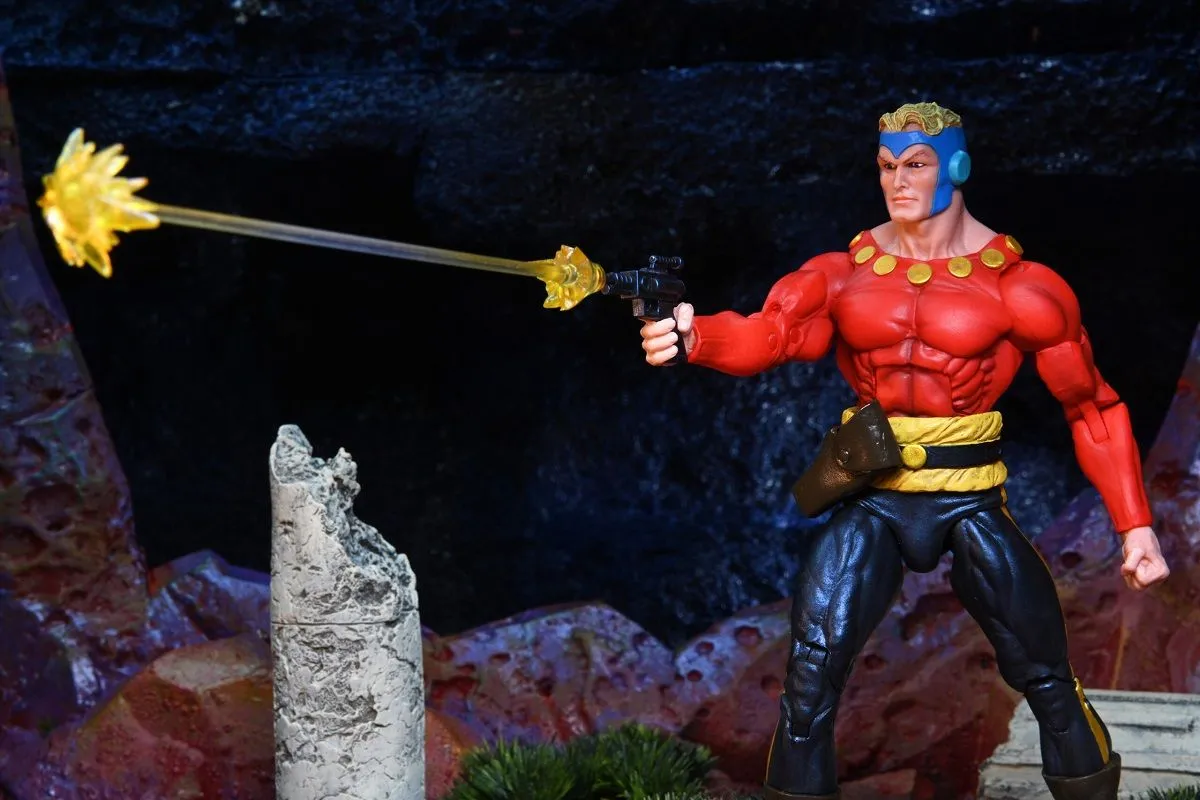 NECA The Original Superheroes S1 - Flash Gordon Actionfigur 11 NECA The Original Superheroes S1 - Flash Gordon Actionfigur – Bild 9