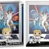 FUNKO POP! Movie Poster - Star Wars - Luke Skywalker & R2-D2 -Film Figuren Verkäufe fpopsw