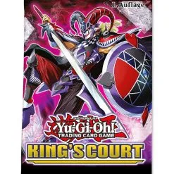 Konami Yu-Gi-Oh! King´s Court - Booster Display - 1. Auflage (DE) -Film Figuren Verkäufe kings court booster packung pack box karten yugioh yugi deutsch german unlimited kico