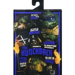 NECA Universal Monsters X TMNT - Ultimate Leonardo Als The Hunchback Figur -Film Figuren Verkäufe leo pkg2 scaled 1