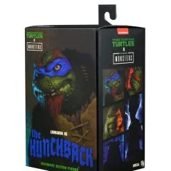 NECA Universal Monsters X TMNT - Ultimate Leonardo Als The Hunchback Figur -Film Figuren Verkäufe leo pkg3 scaled 1