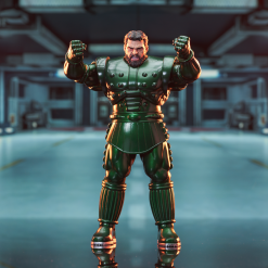 Diamond Select Marvel Select Figur - Titanium Man