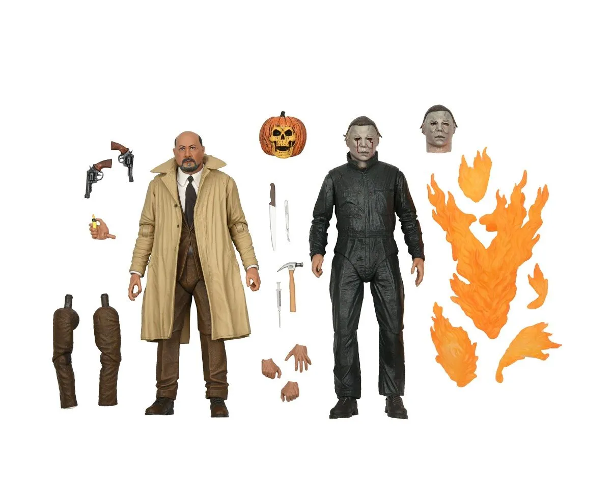 NECA Halloween 2 Figuren - Ultimate Michael Myers & Dr Lomis 2-Pack 3 NECA Halloween 2 Figuren - Ultimate Michael Myers & Dr Lomis 2-Pack