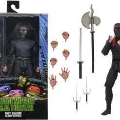NECA Teenage Mutant Ninja Turtles Figur - Foot Solider Bladed Weaponry