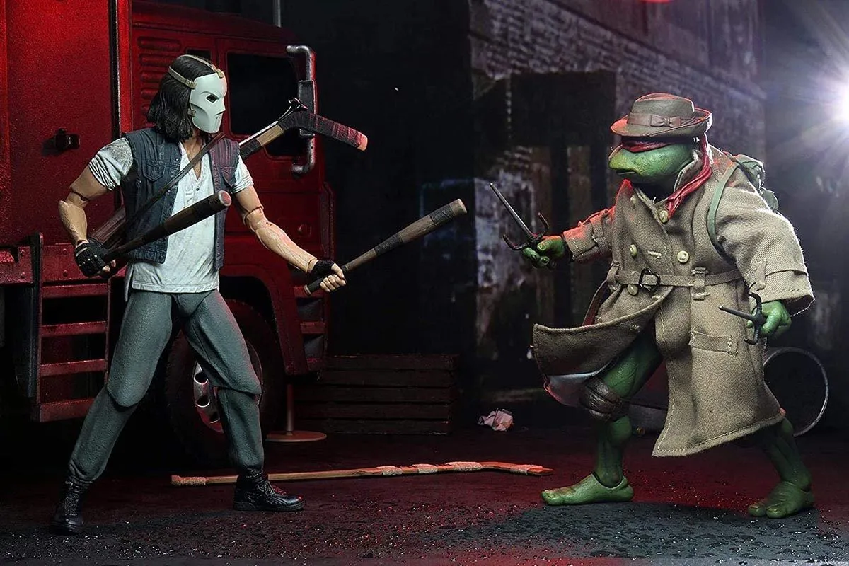 NECA Teenage Mutant Ninja Turtles – Casey Jones & Raphael In Disguise Figuren 6 NECA Teenage Mutant Ninja Turtles – Casey Jones & Raphael In Disguise Figuren – Bild 4