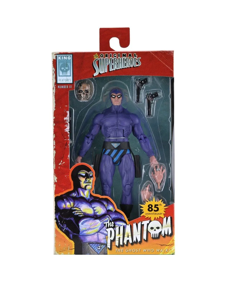 NECA The Original Superheroes S1 - The Phantom Actionfigur 19 NECA The Original Superheroes S1 - The Phantom Actionfigur – Bild 17