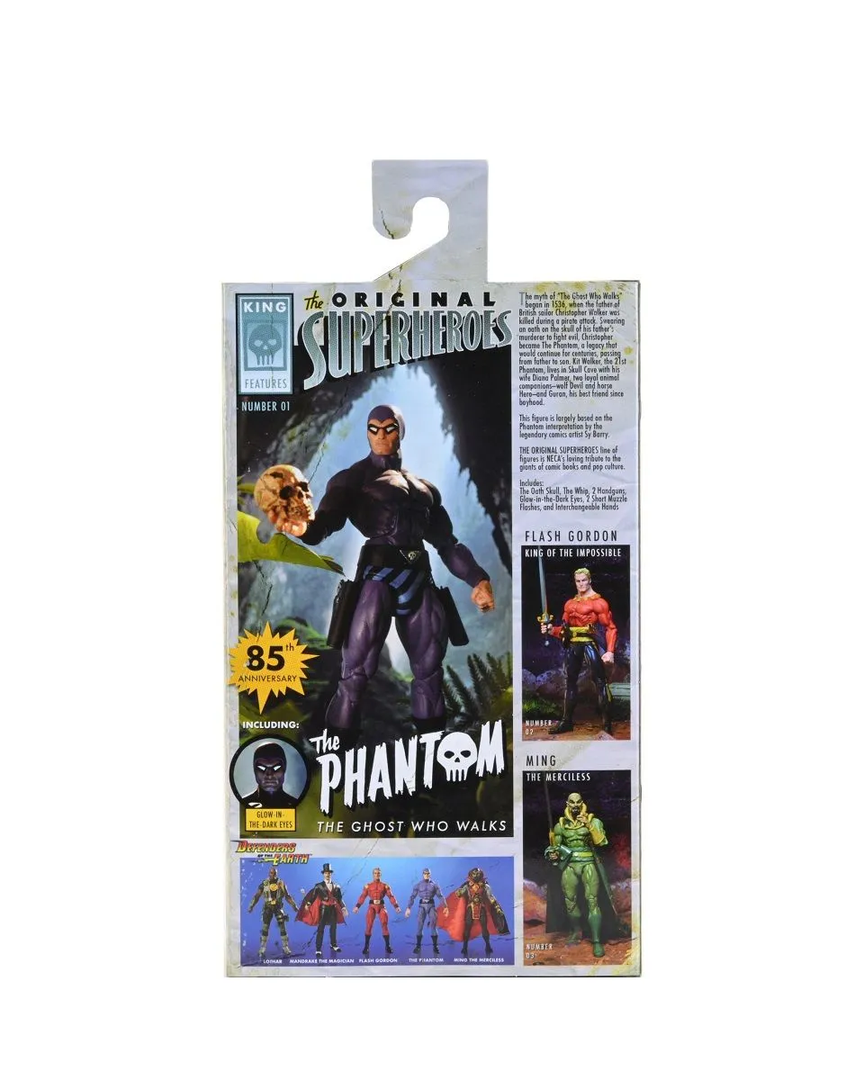 NECA The Original Superheroes S1 - The Phantom Actionfigur 22 NECA The Original Superheroes S1 - The Phantom Actionfigur – Bild 20