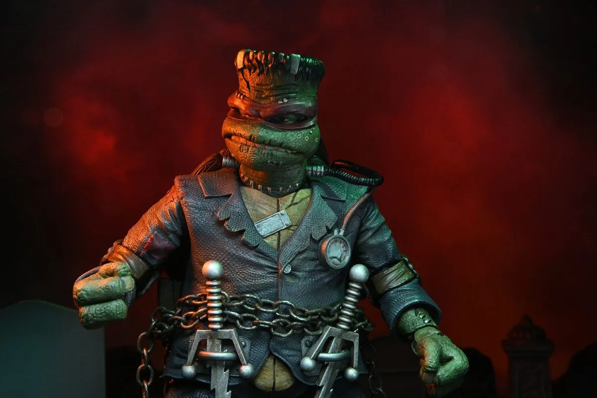 NECA Universal Monsters X TMNT - Ultimate Raphael Als Frankensteins Monster Figur 13 NECA Universal Monsters X TMNT - Ultimate Raphael Als Frankensteins Monster Figur – Bild 11