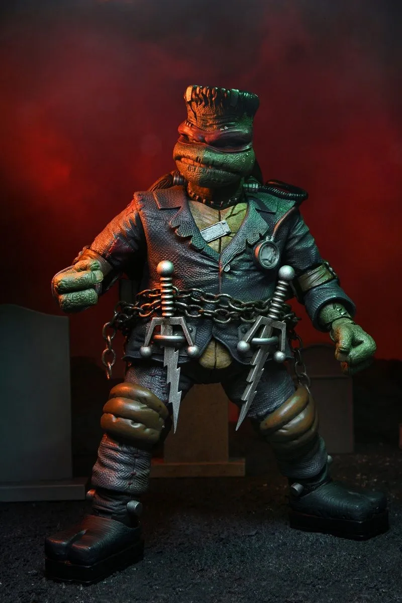 NECA Universal Monsters X TMNT - Ultimate Raphael Als Frankensteins Monster Figur 15 NECA Universal Monsters X TMNT - Ultimate Raphael Als Frankensteins Monster Figur – Bild 13