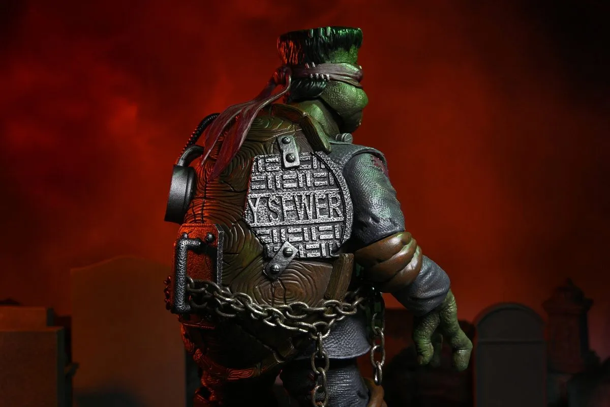 NECA Universal Monsters X TMNT - Ultimate Raphael Als Frankensteins Monster Figur 12 NECA Universal Monsters X TMNT - Ultimate Raphael Als Frankensteins Monster Figur – Bild 10